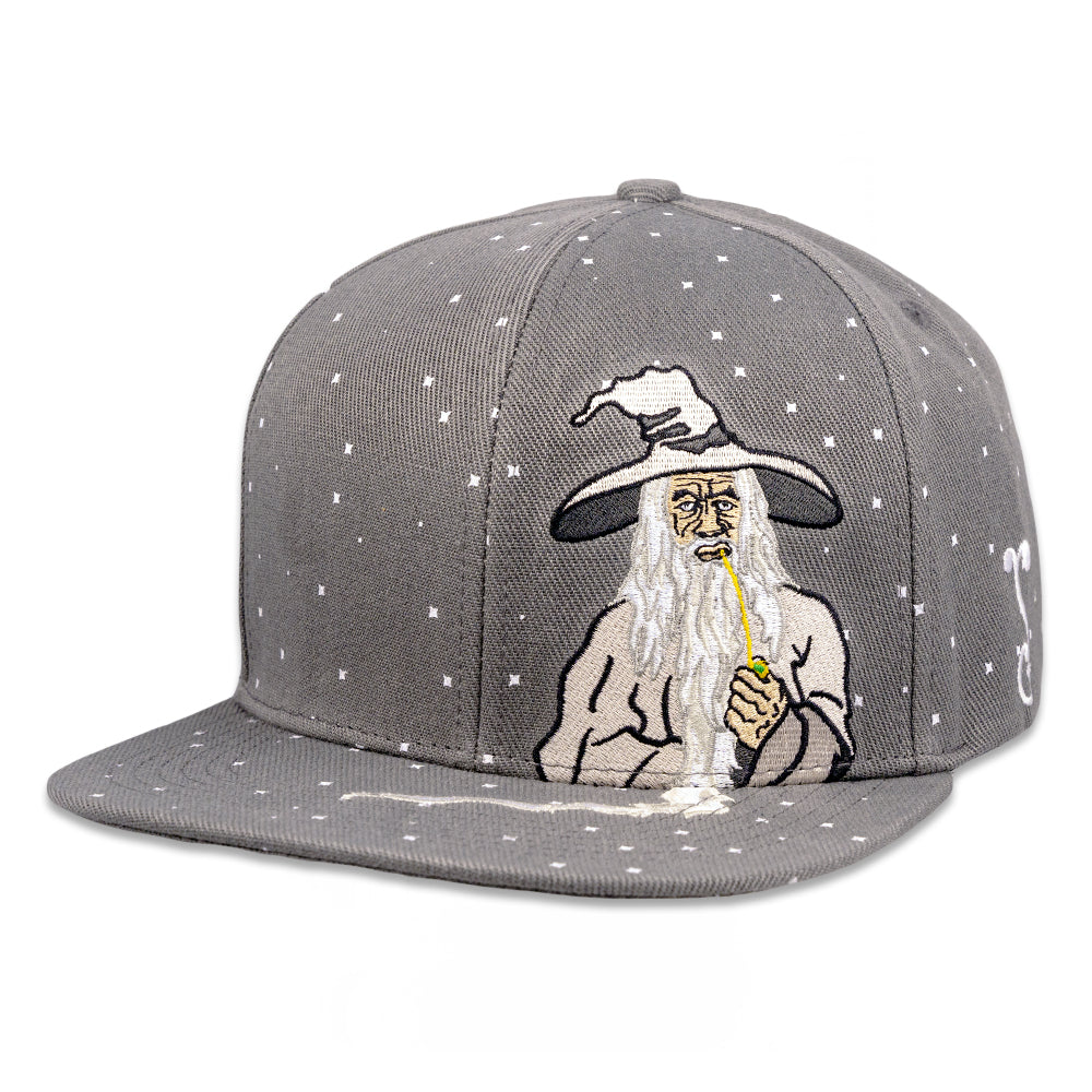 Toking Wizard Gray Snapback Hat