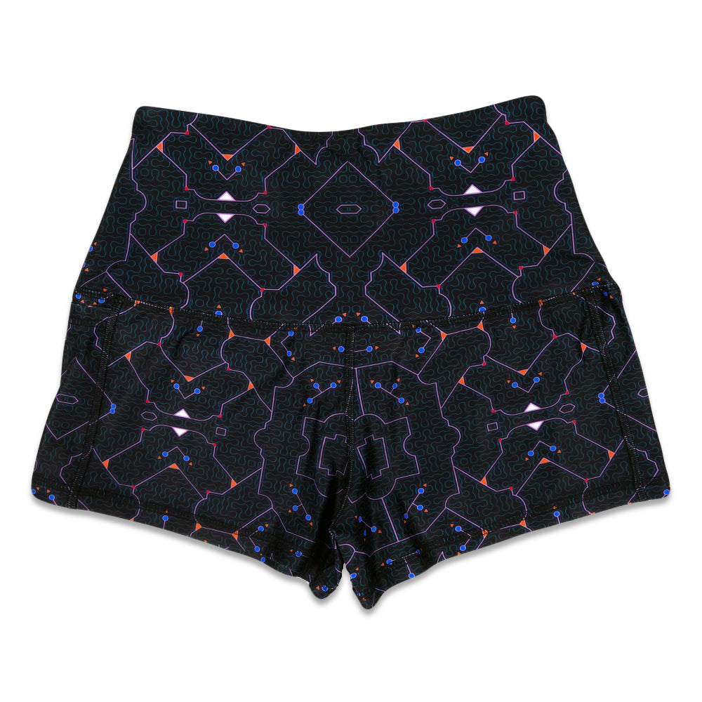 Shipibo Black Booty Shorts – Grassroots California