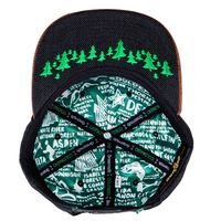 ColoFuckinRado Black Snapback Hat