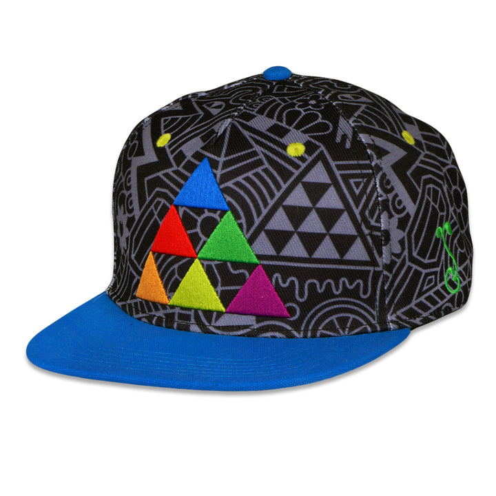 Sombrero ajustado negro FAB Fabstract Pyramid