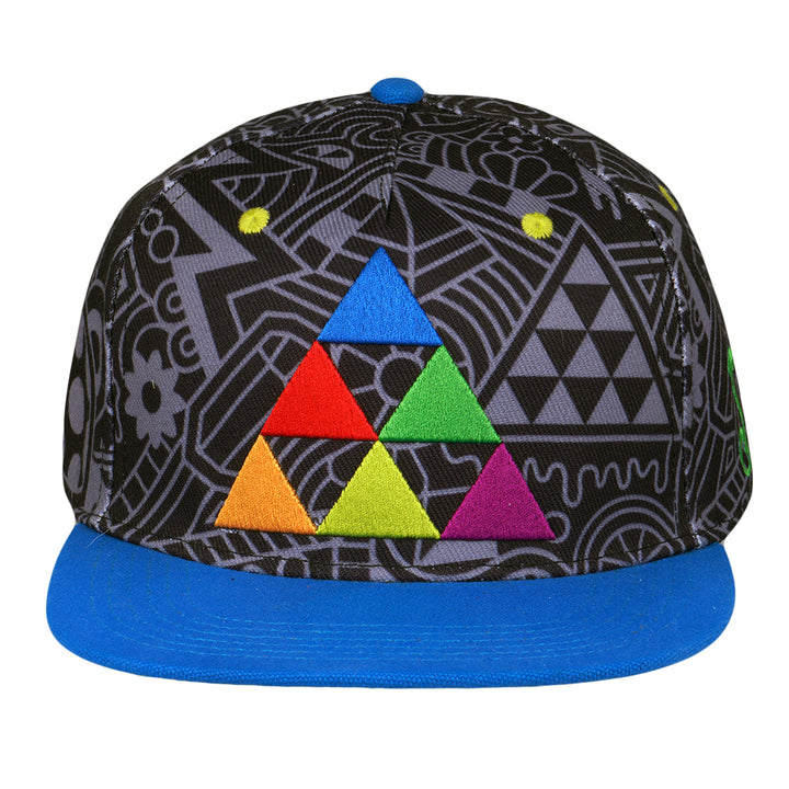 Sombrero ajustado negro FAB Fabstract Pyramid