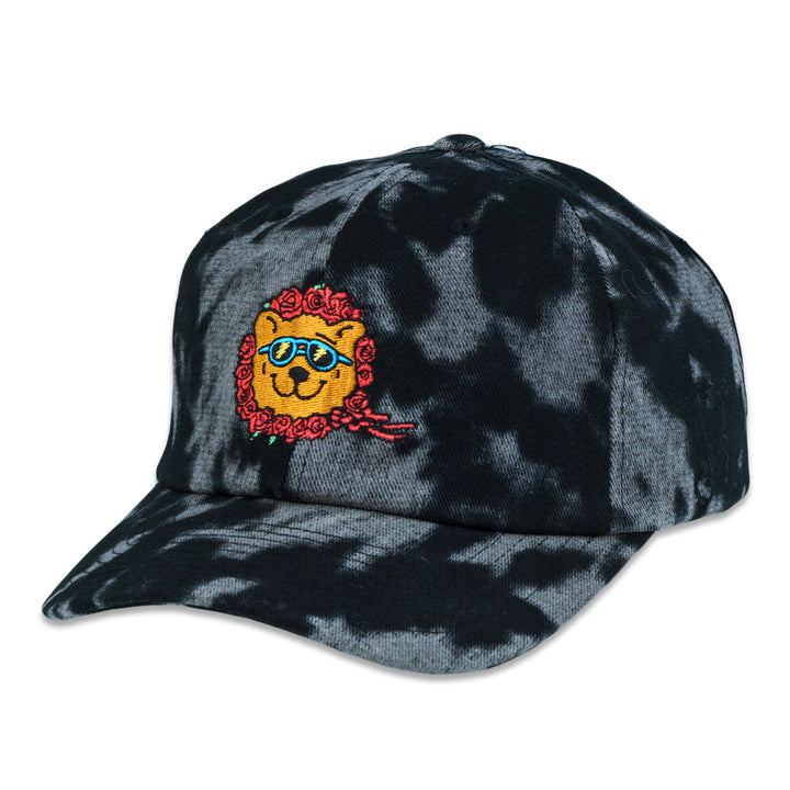 Gorra de papá teñida con rosa roja de Stanley Mouse