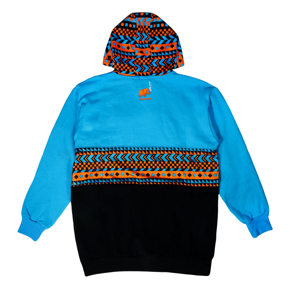 The Karma Korner Blue Tall Pullover Hoodie Grassroots California