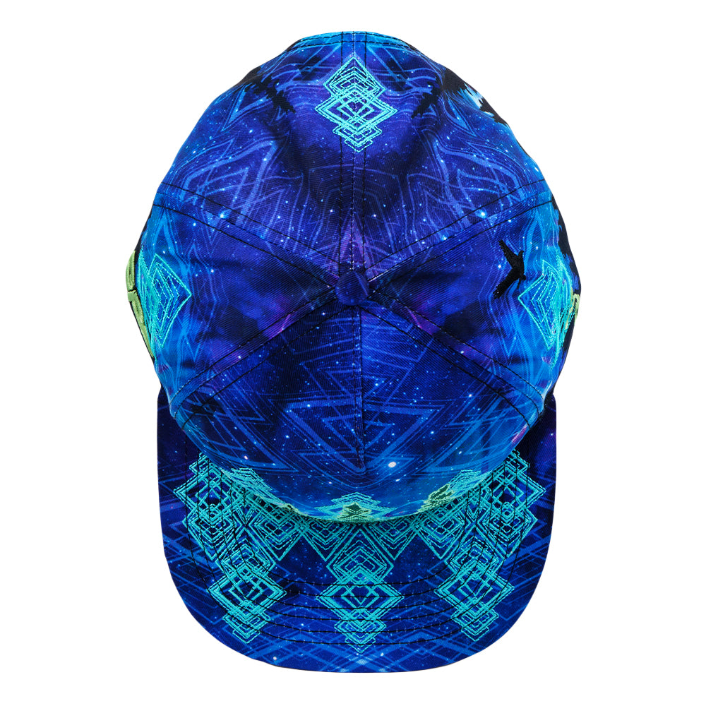 Laser Camp Navy Snapback Hat