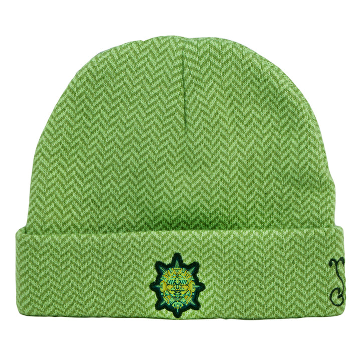 Gorro de espiga verde Nugatron de Chris Dyer