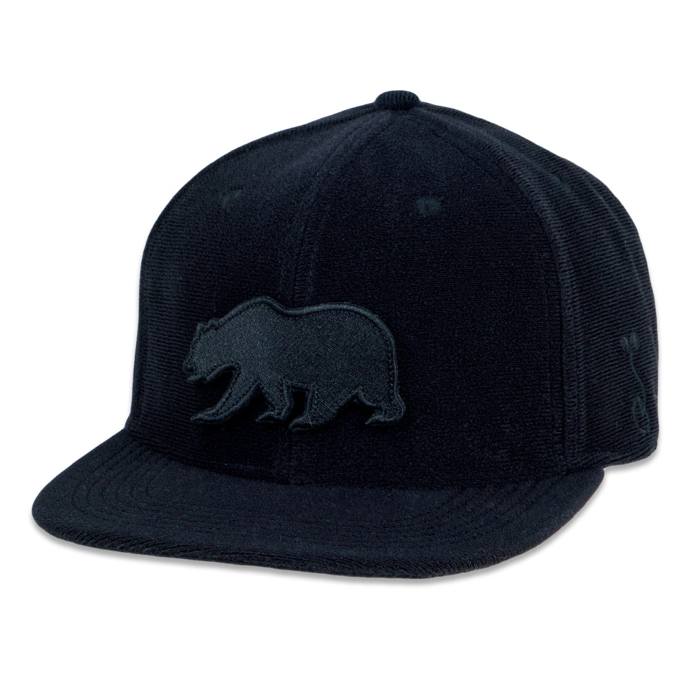 Removable Bear Anywhere Black Fitted Hat Black / Fitted / 7 3/4