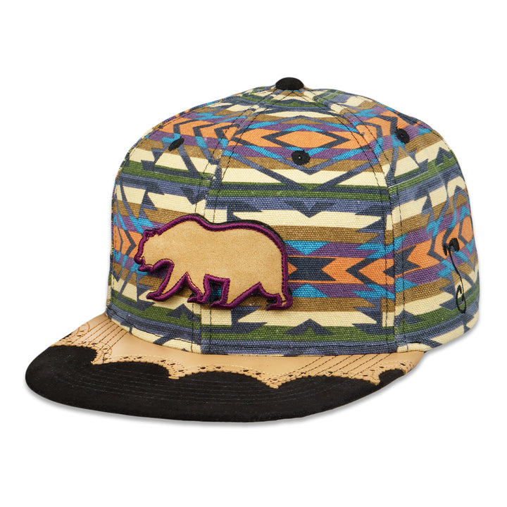 Removable Bear Saguaro Wingtip Strapback Hat