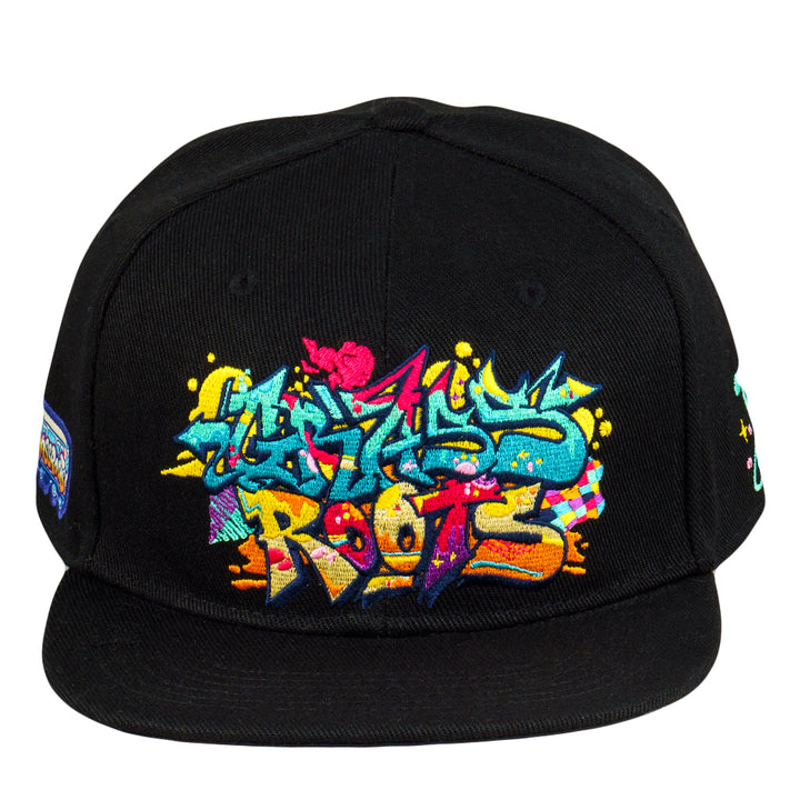 Nicko Handstyle Black Fitted Hat