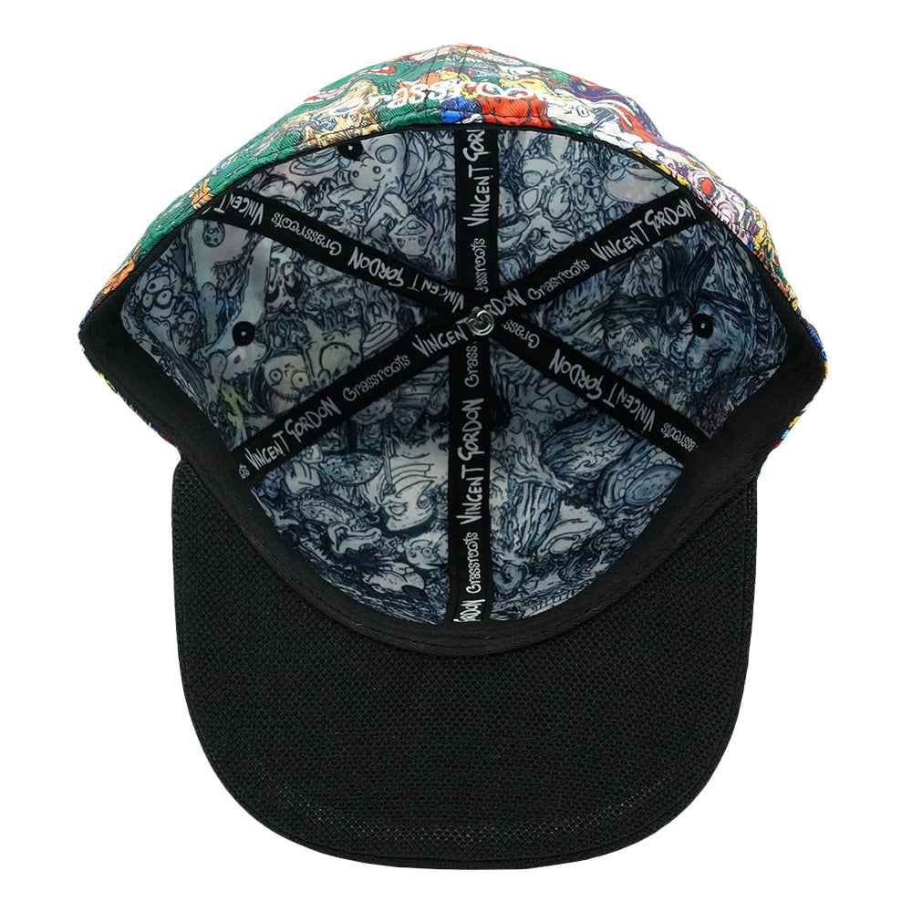 Gorra ajustada con dibujo animado de Vincent Gordon