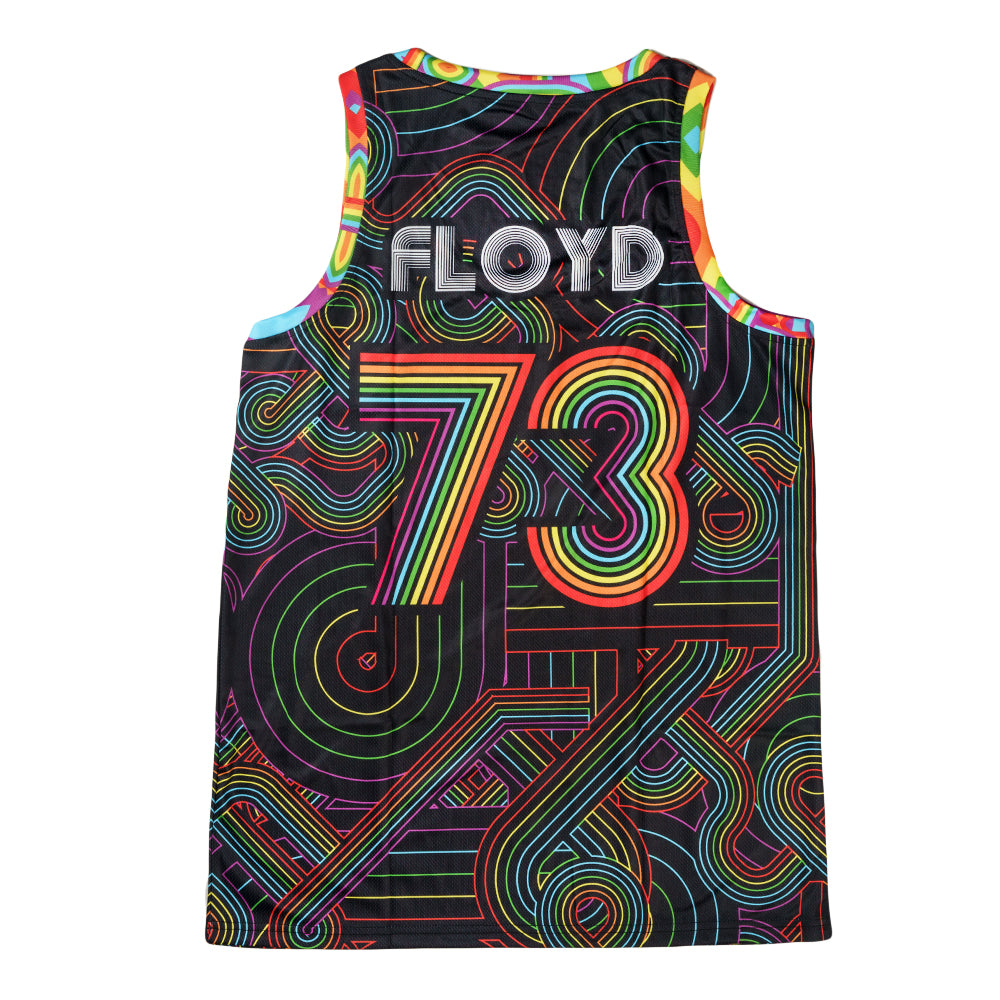 Pink Floyd DSOTM V2 Black Rainbow Jersey