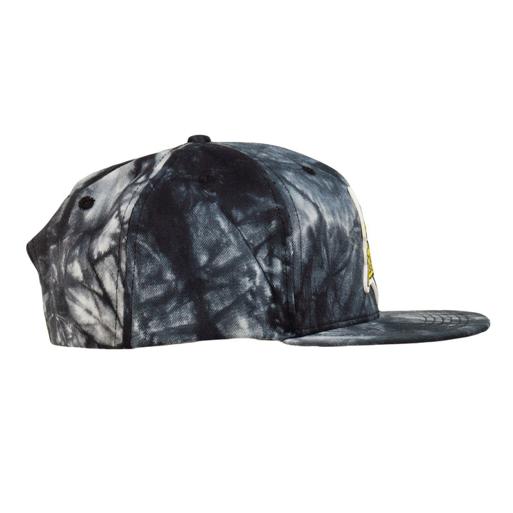 Gorra negra con bandana y diseño de gato de Stylust