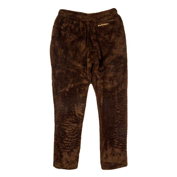 Frank Brothers Brother Bear Brown Sherpa Fleece Joggers