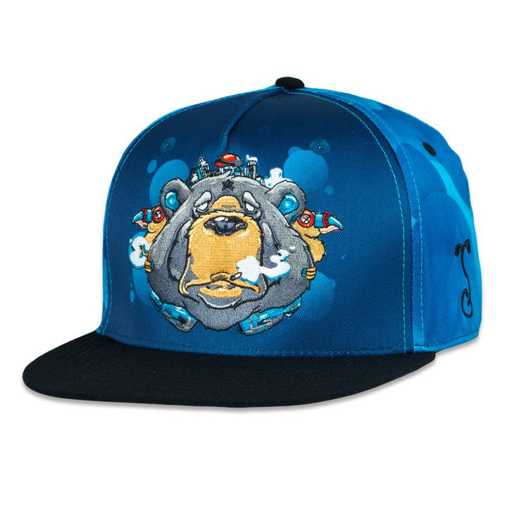 Tarbox Bear Teal Fitted Hat