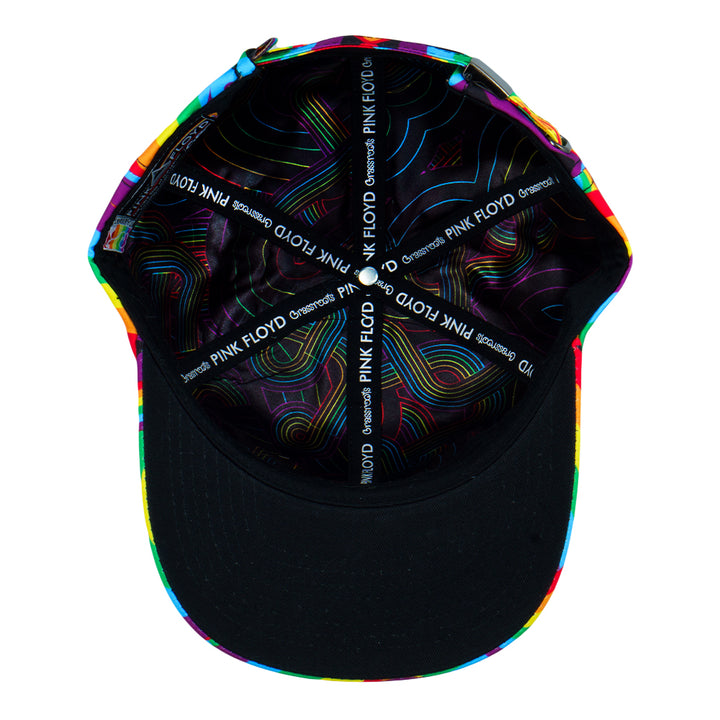 Gorra de papá con arcoíris DSOTM V2 de Pink Floyd