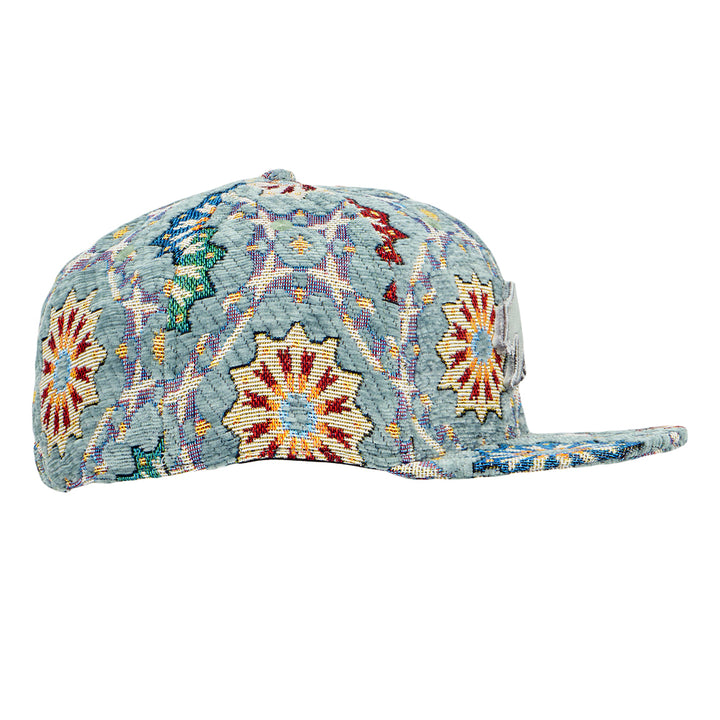 Removable Bear Gray Mosaic Fitted Hat