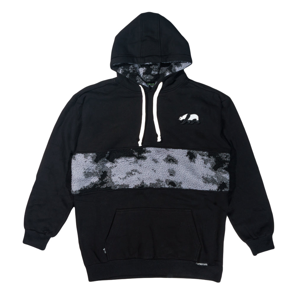 Panda best sale fleece hoodie