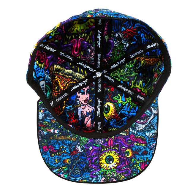 Rare Carolina 5-Panel Snapback | Vintage Style