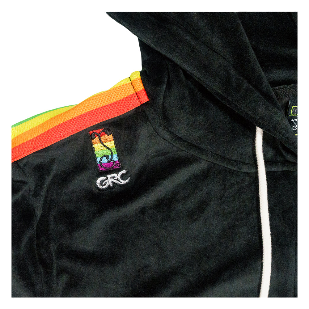 Rainbow hoodie online mens