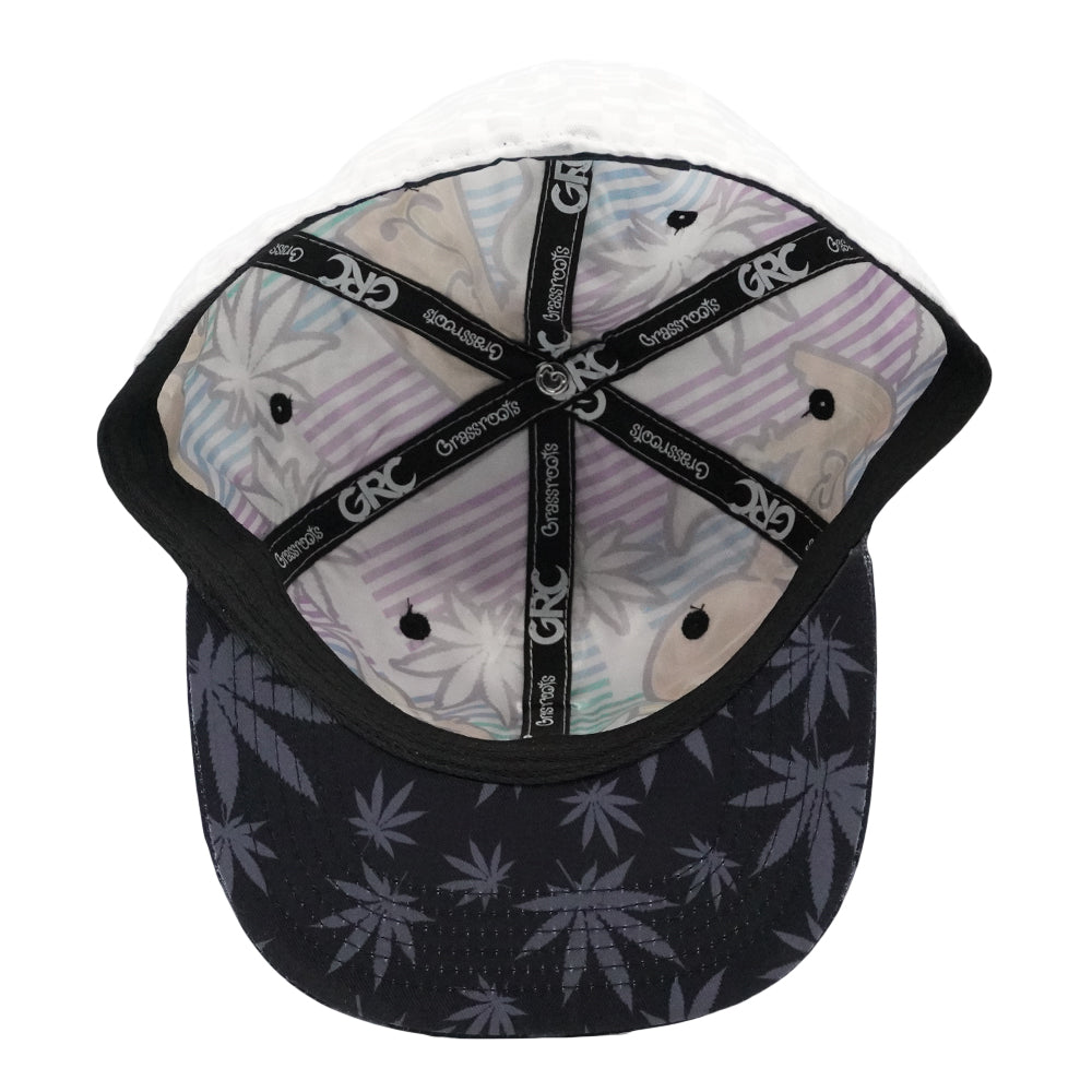 Danker Nuggets Pyramid White Fitted Hat