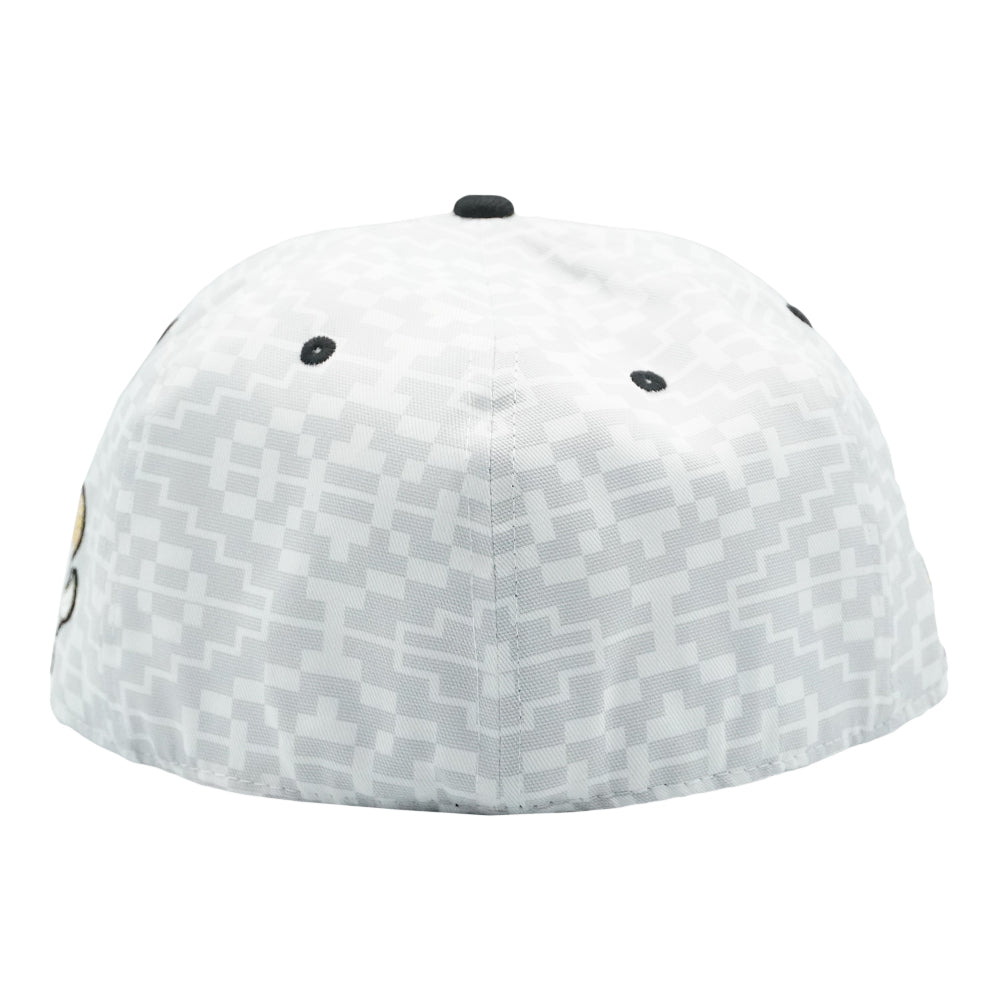 Danker Nuggets Pyramid White Fitted Hat