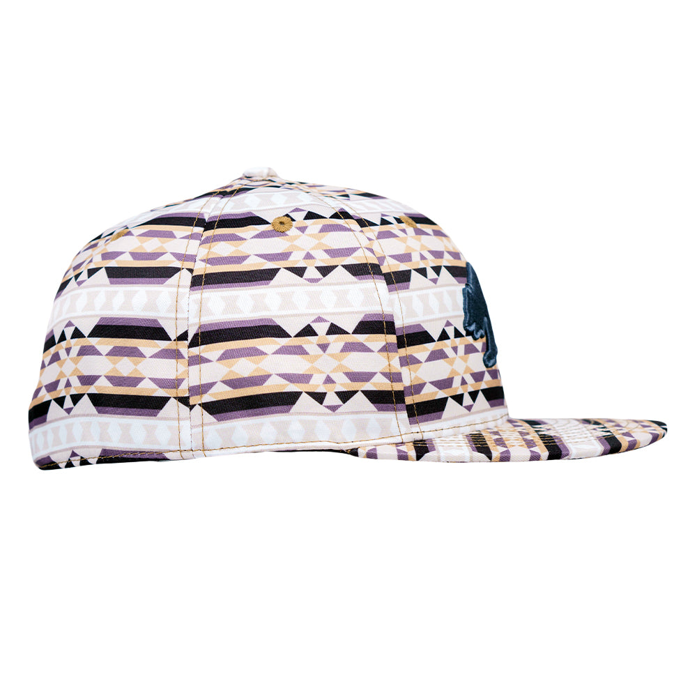 Sahara Pattern Fitted Hat