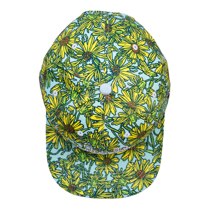 Janis Joplin Yellow Daisies Snapback Hat