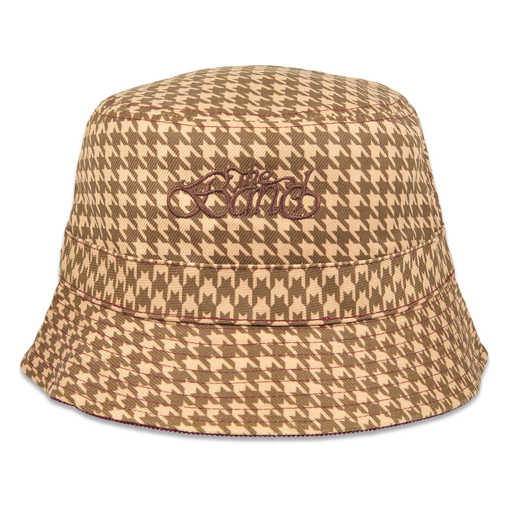 The Band Houndstooth Reversible Bucket Hat