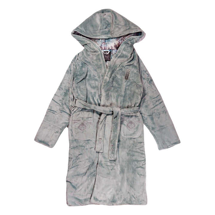 Digital Migration Green Hooded Robe