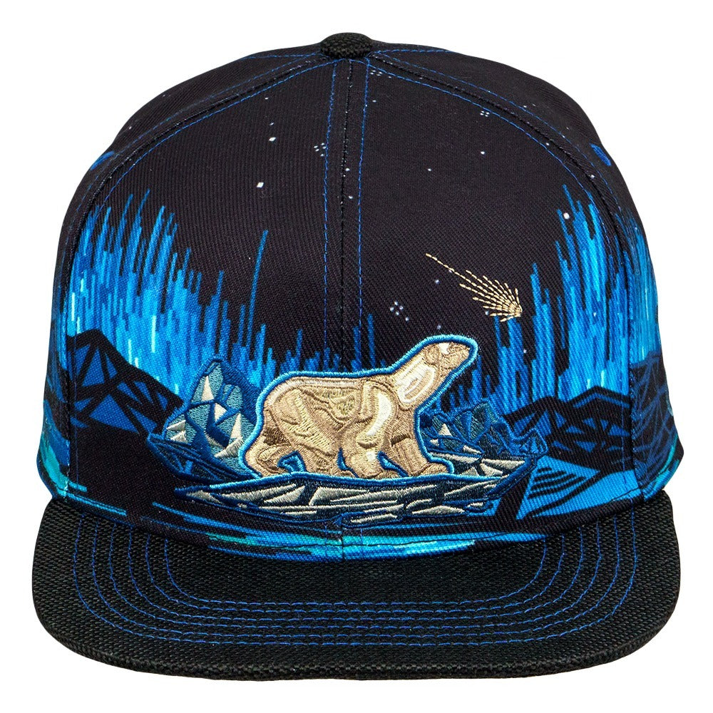 Mugwort Polar Bear Fitted Hat