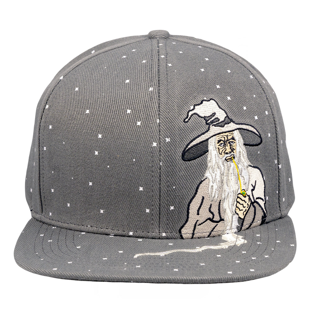 Toking Wizard Gray Snapback Hat