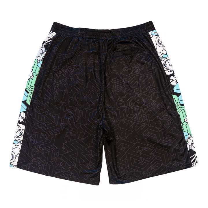 15th Anniversary Black Mesh Shorts