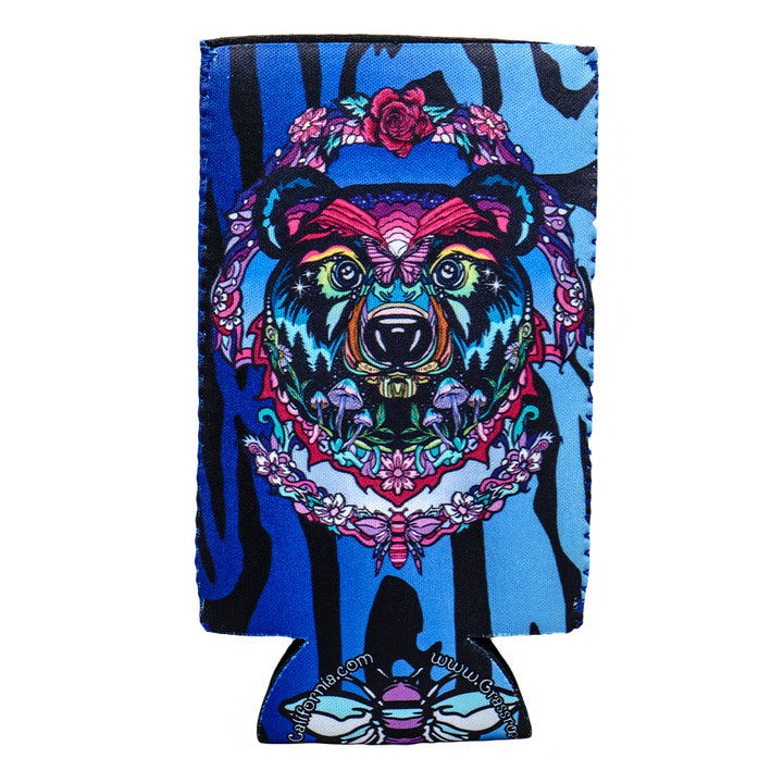 Ellie Paisley Bear Slim Koozie