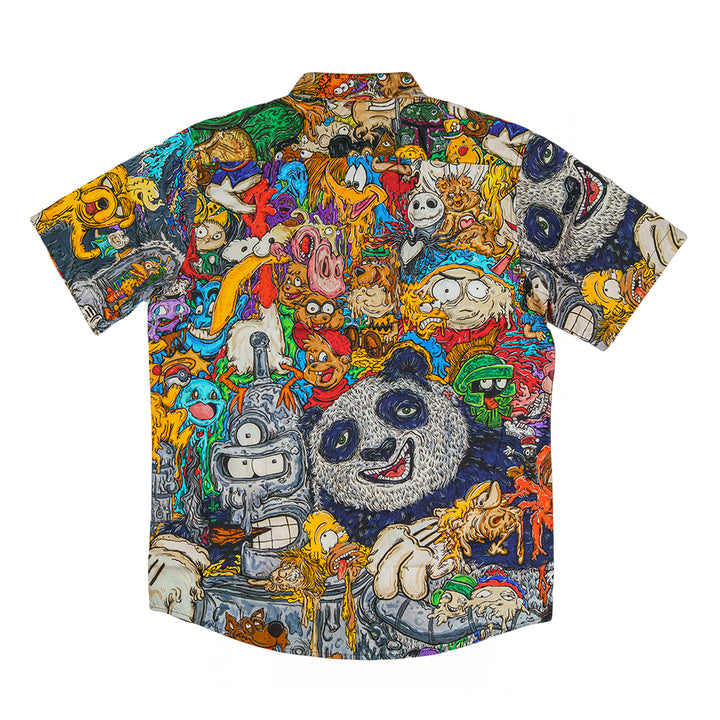 Vincent Gordon Cartoon Gumbo Button Up Shirt