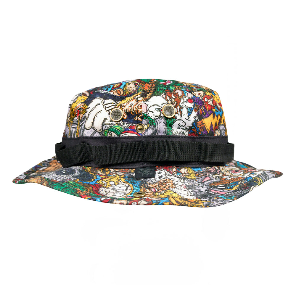 Vincent Gordon Cartoon Gumbo Boonie Hat