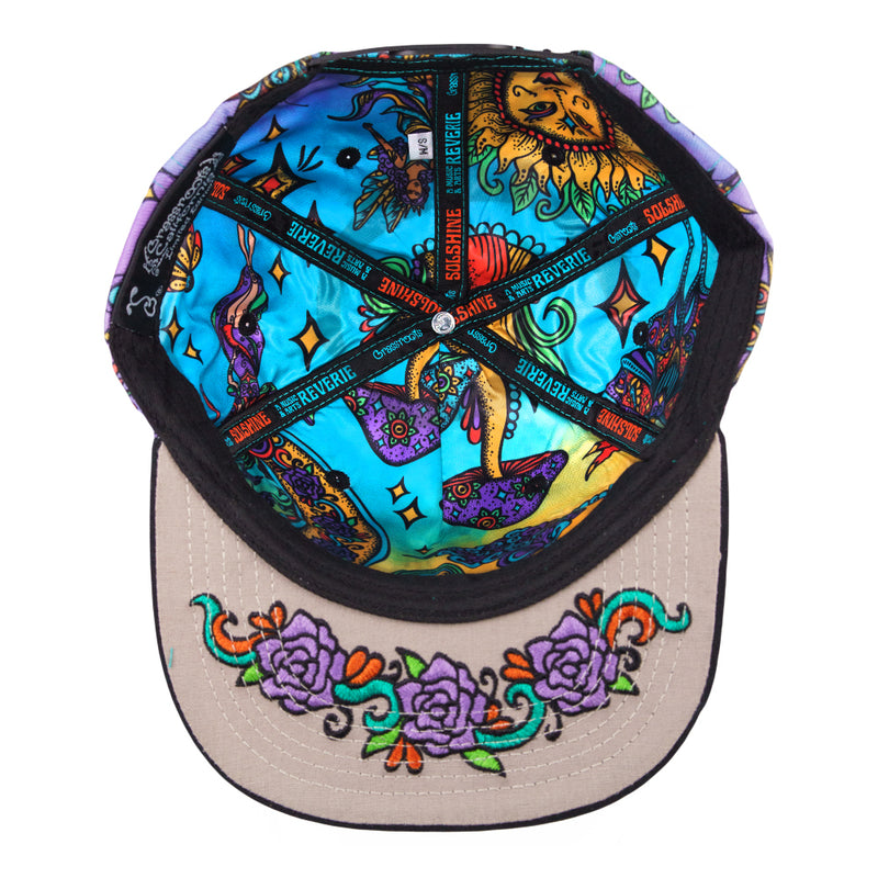 Solshine Reverie Pattern Snapback Hat