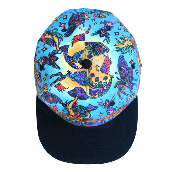 Solshine Reverie Pattern Snapback Hat