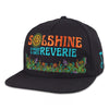 Solshine Reverie Black Snapback Hat