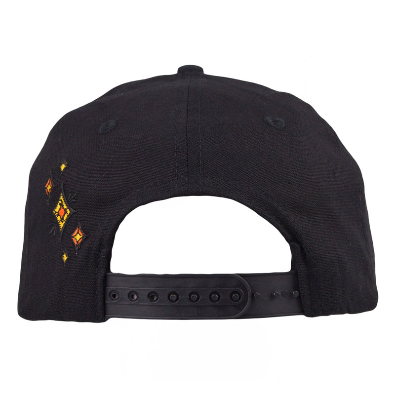 Solshine Reverie Black Snapback Hat