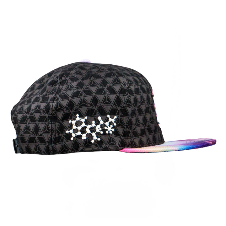 Gorra snapback geométrica Nebula LSD