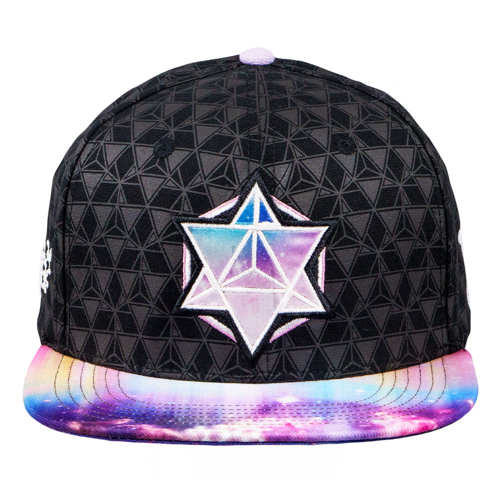 Gorra snapback geométrica Nebula LSD