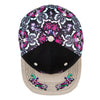 Ellie Paisley Bear Floral Fitted Hat