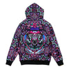 Ellie Paisley Bear Reversible Zip Up Hoodie