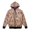 Ellie Paisley Bear Reversible Zip Up Hoodie