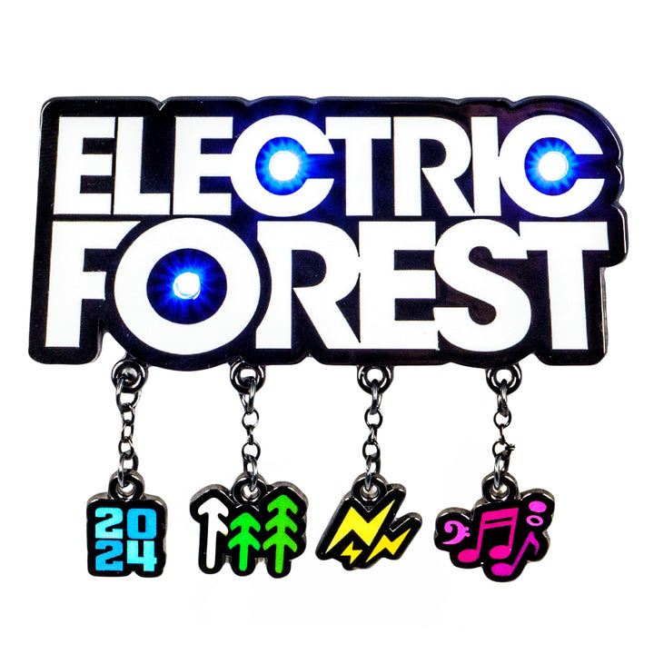 Pin LED con icono de Electric Forest 2024