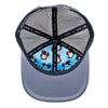 Gorra con visera ajustable de malla gris PuppyRoots Dri-Bear