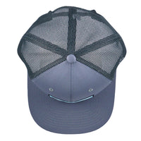 Gorra con visera ajustable de malla gris PuppyRoots Dri-Bear