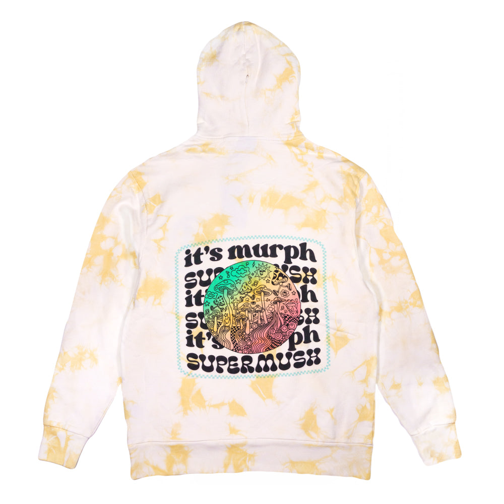 Sudadera con capucha y efecto tie-dye de It's Murph