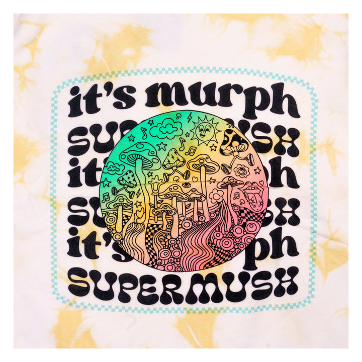 Sudadera con capucha y efecto tie-dye de It's Murph