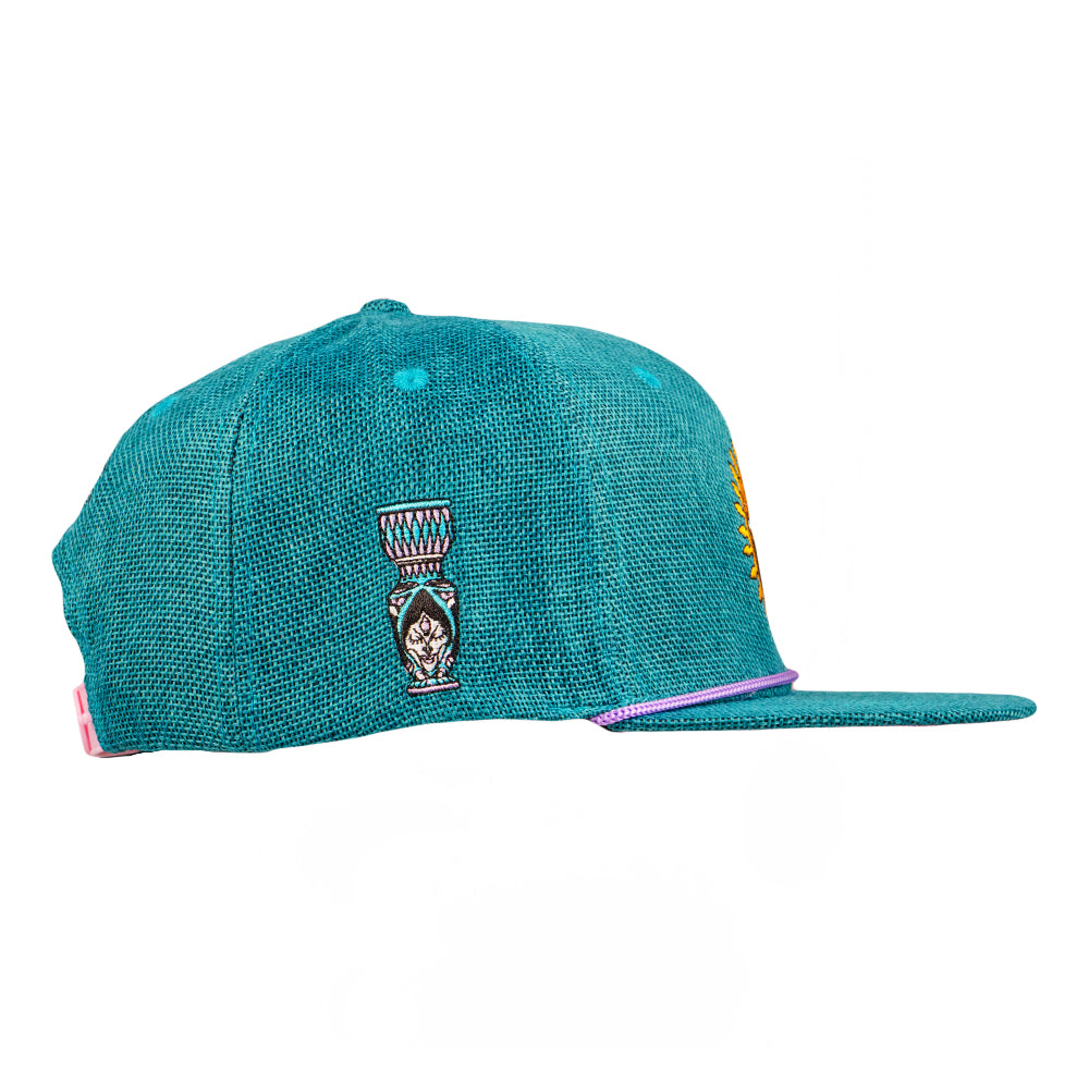 Maddy O'Neal Sunshine Turquoise Snapback Hat