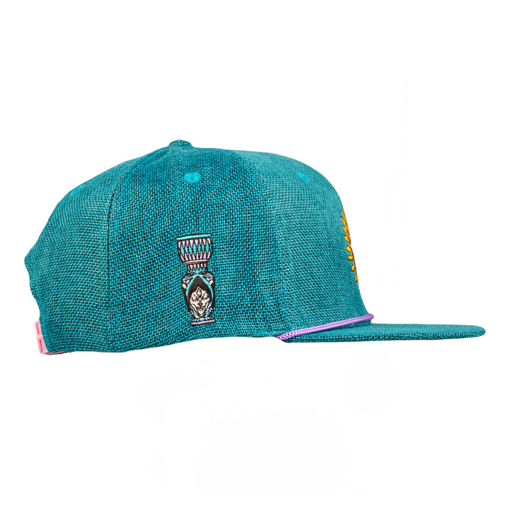 Maddy O'Neal Sunshine Turquoise Snapback Hat